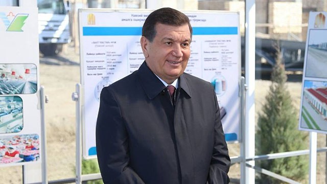 Президент Шавкат Мирзиёев Жиззахқа келди