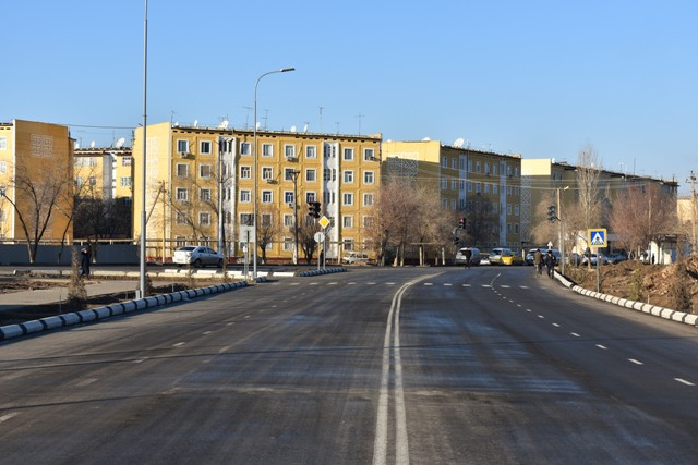 Нөкисте жаңа автомобиль жолы пайдаланыўға тапсырылды